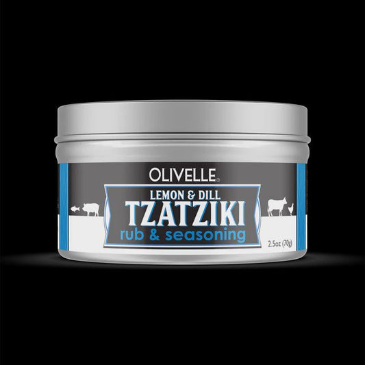 Olivelle Lemon & Dill Tzatziki Rub & Seasoning 850022630118 Olivelle CDA Gourmet Dill Lemon 1