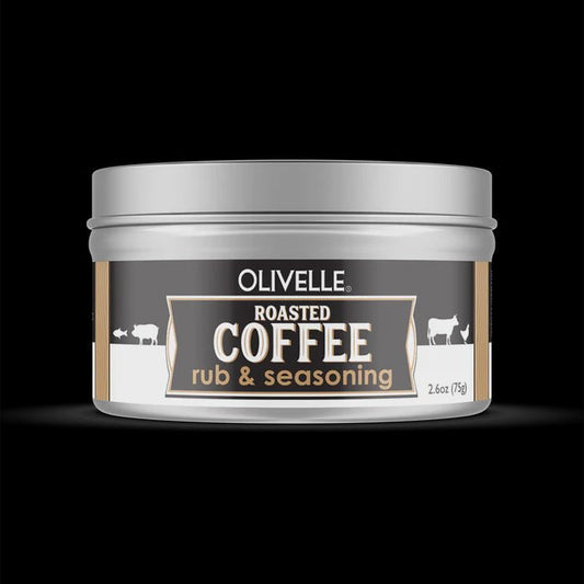 Olivelle Roasted Coffee Rub & Seasoning 850815004195 Olivelle CDA Gourmet Coffee Olivelle 1