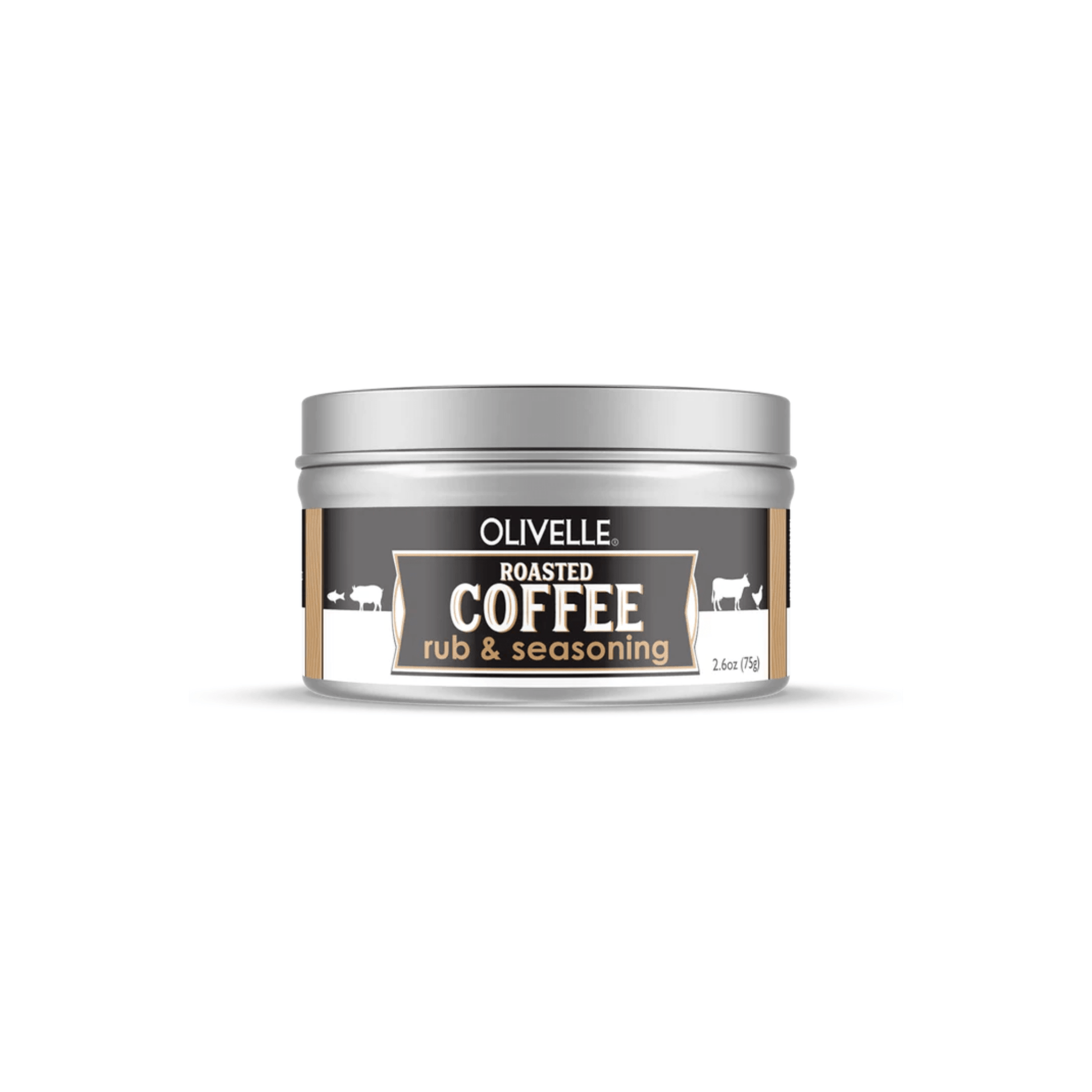 Olivelle Roasted Coffee Rub & Seasoning 850815004195 Olivelle Not O and V CDA Gourmet Blend Dried 1