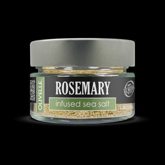 Olivelle Rosemary Infused Sea Salt 859319002171 Olivelle CDA Gourmet Infused Olivelle 1