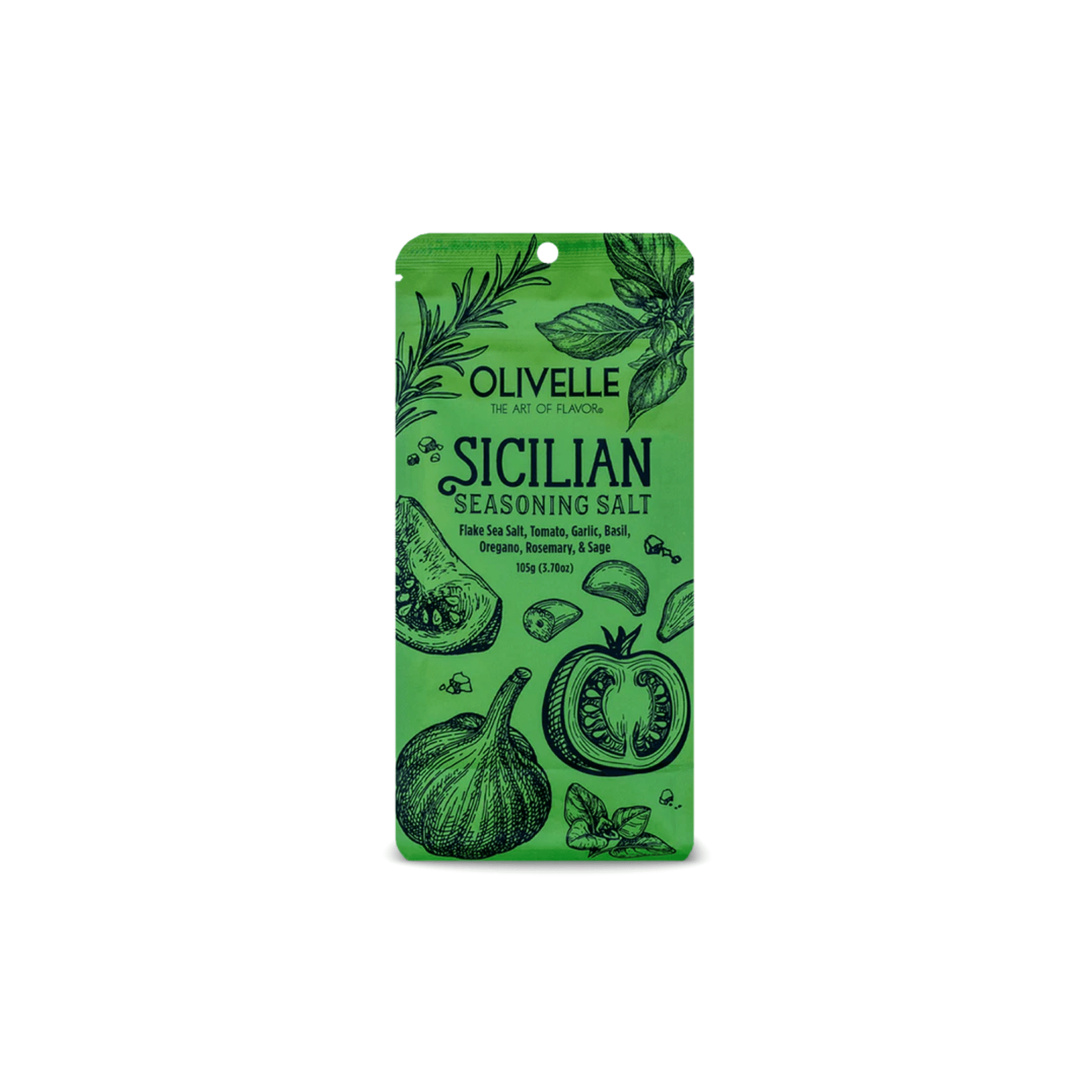 Olivelle Sicilian Seasoning Salt 850022630415 Olivelle Not O and V CDA Gourmet Flake Jacobsen 1
