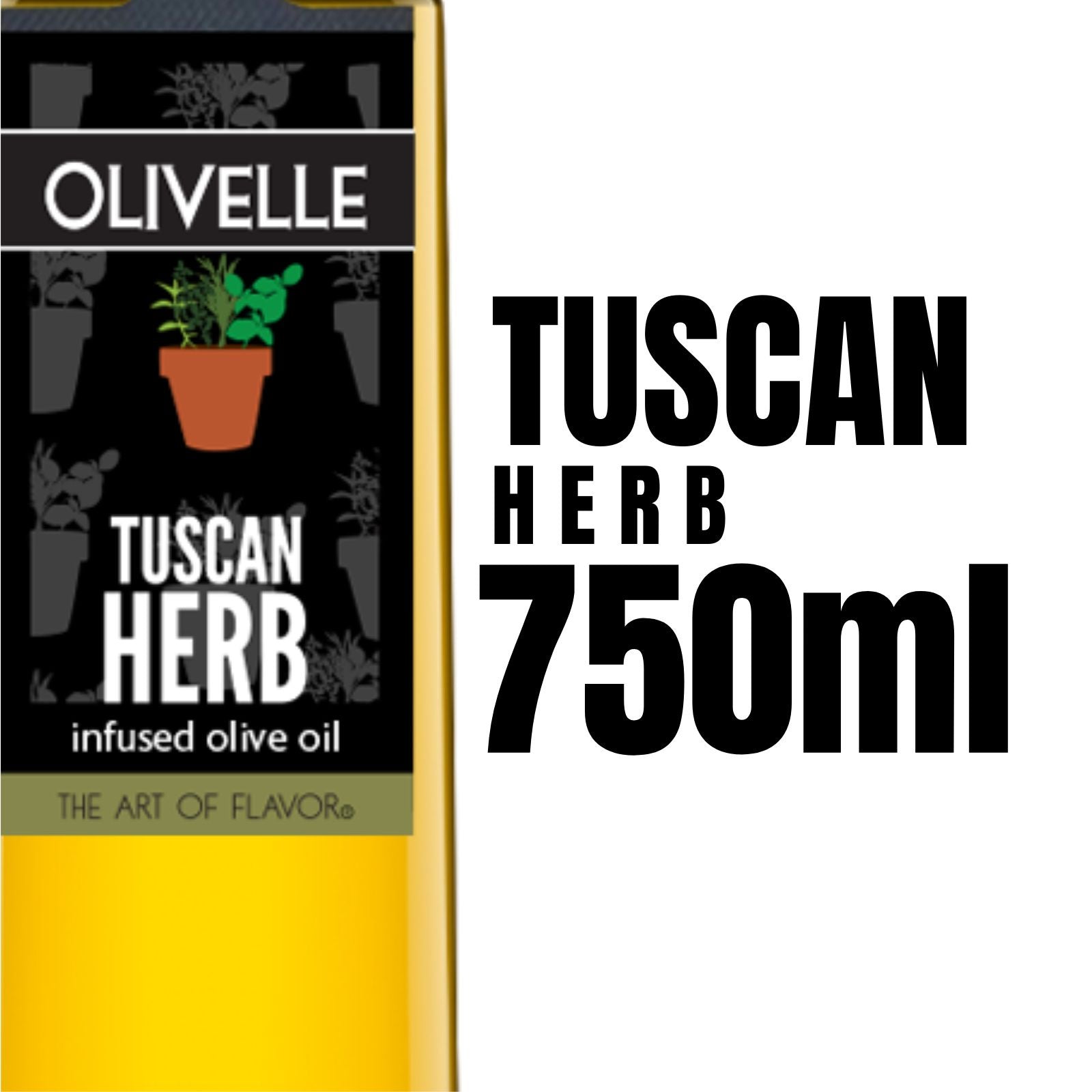 Olivelle Tuscan Herb - 750ML 10597 Olivelle Oil and Vinegar CDA Gourmet 750ml Composite Product 2