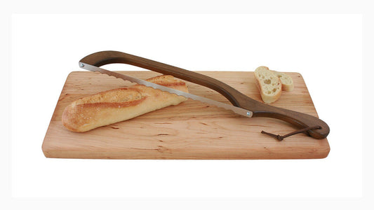 Out of the Woods of Oregon Bread Knife Board & Bread Slicer 794217124061 Cutlery CDA Gourmet bow bow bread knife 1