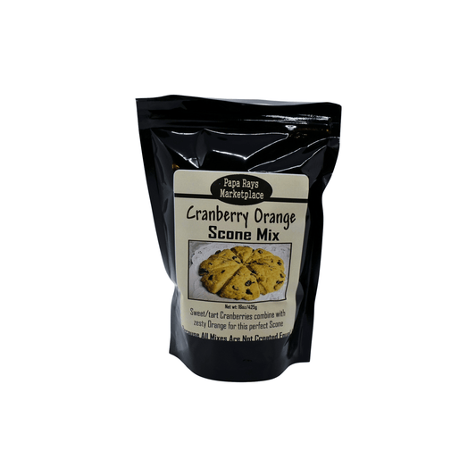 Papa Ray’s Cranberry Orange Scone Mix 813885007527 Gourmet Foods CDA Gourmet Cranberry Locally Made 1