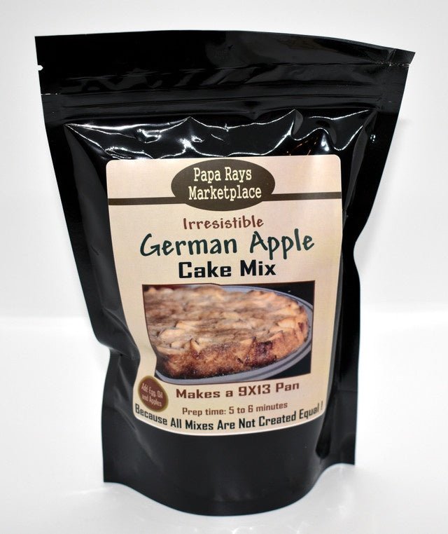 Papa Ray’s German Apple Cake Mix 813885002720 Gourmet Foods CDA Gourmet Apple cake 1