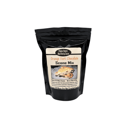 Papa Ray’s Orang Dark Chocolate Scone Mix 813885007510 Gourmet Foods CDA Gourmet Chocolate Dark 1