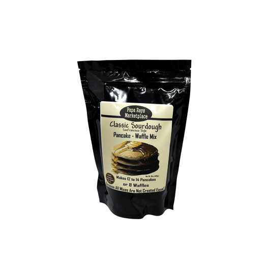 Papa Ray’s Sourdough Pancake/Waffle Mix 813885007886 Gourmet Foods CDA Gourmet Classic Locally Made 1