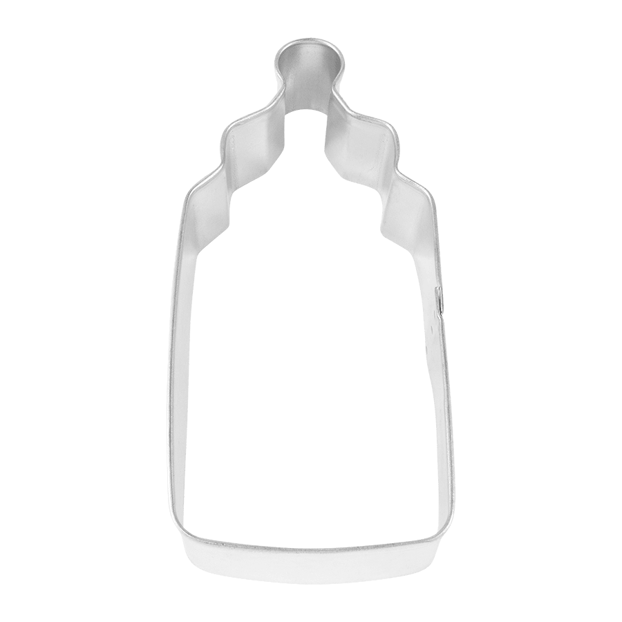 R & M Baby Bottle Cookie Cutter 4" 071581009898 Cookie Cutters CDA Gourmet Baby Bottle cookie 1