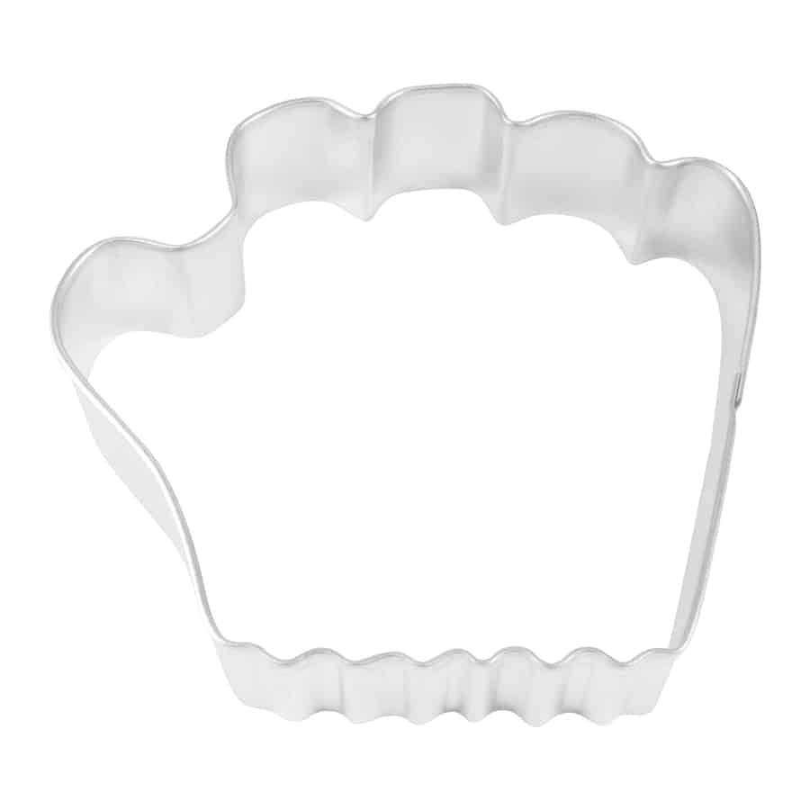 R & M Baseball Glove Cookie Cutter 3.75" 071581013925 Cookie Cutters CDA Gourmet Baseball Glove cookie 1