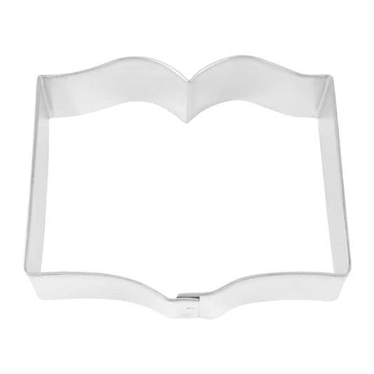 R & M Book Cookie Cutter 3.5" 071581010429 Cookie Cutters CDA Gourmet book cookie 1