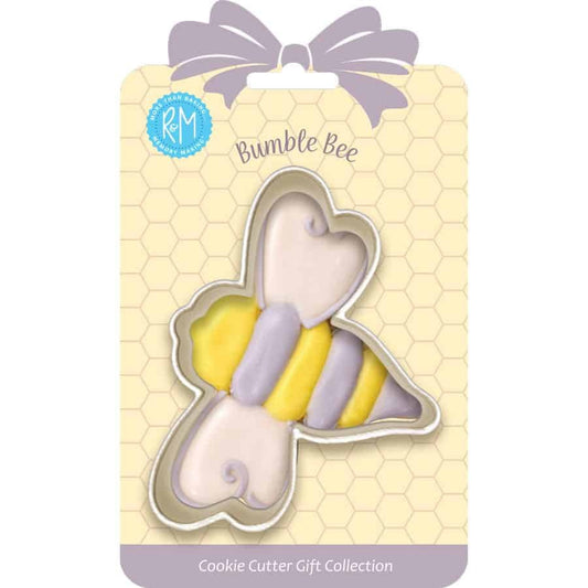 R & M Bumble Bee Cookie Cutter 4" Carded 071581080217 Cookie Cutters CDA Gourmet Bumble Bee Carded 1