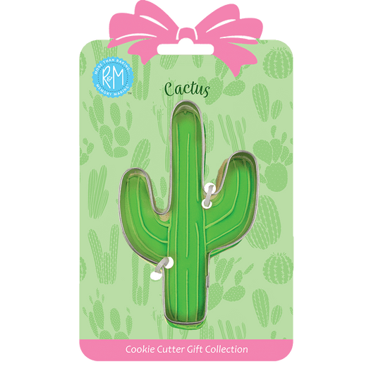 R & M Cactus Cookie Cutter 4" Carded 071581080330 Cookie Cutters CDA Gourmet Cactus Carded 1