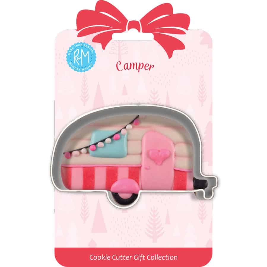 R & M Camper Cookie Cutter 3.75" Carded 071581080019 Cookie Cutters CDA Gourmet Camper Carded 1