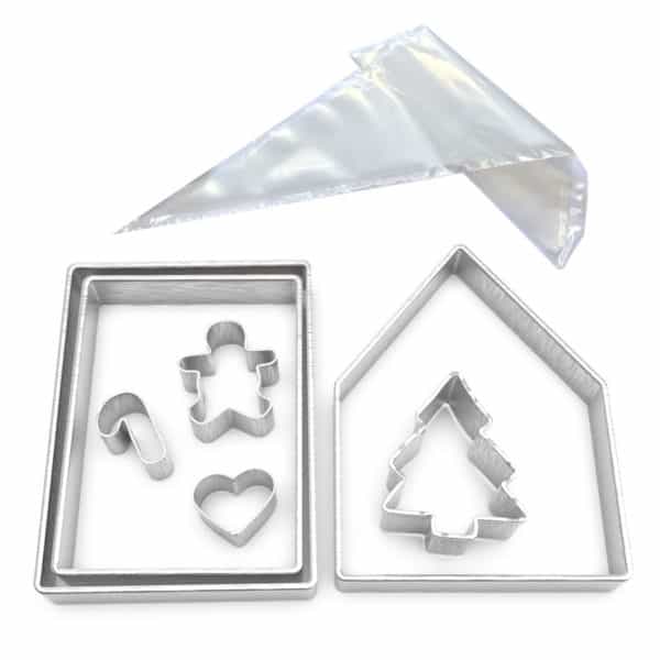 R & M Gingerbread House Bake Set - 12 Piece 768545020890 Christmas CDA Gourmet Bake Christmas 1