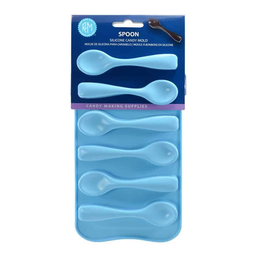 R & M Spoon Silicone Candy Mold 768545090060 Cookie Cutters CDA Gourmet Candy Chocolate 1