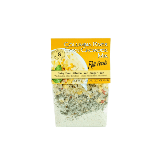 Rill Foods Columbia River Corn Chowder - Family Size 813927000042 Gourmet Foods CDA Gourmet mixes Pantry and Seasoning 1