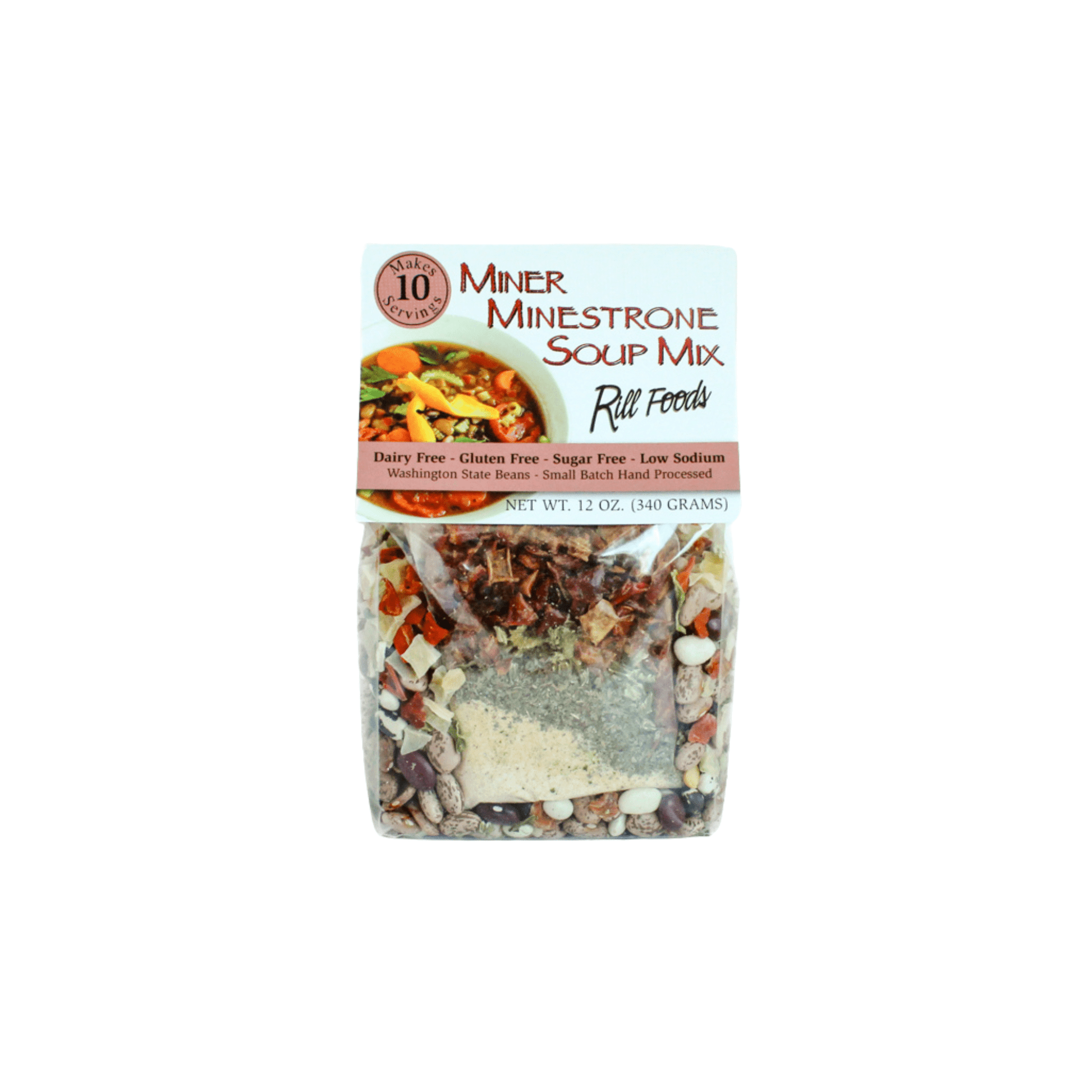 Rill Foods Miner Minestrone Soup Mix 813927000103 Gourmet Foods CDA Gourmet mixes Pantry and Seasoning 1