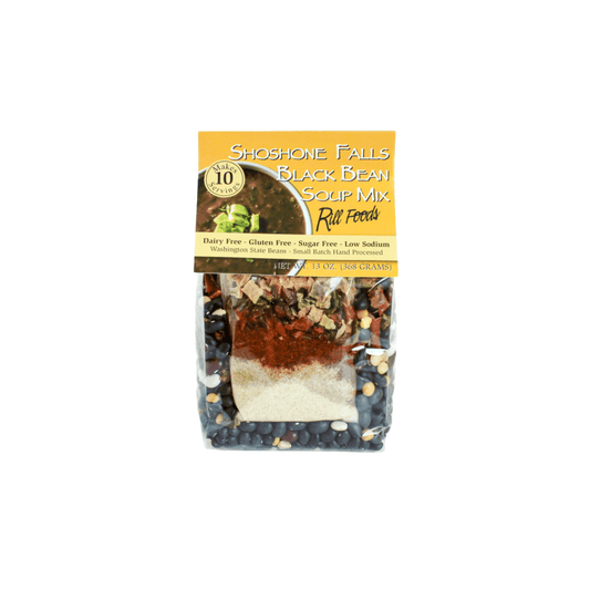Rill Foods Shoshone Falls Black Bean Soup Mix 813927000158 Gourmet Foods CDA Gourmet mixes Pantry and Seasoning 1