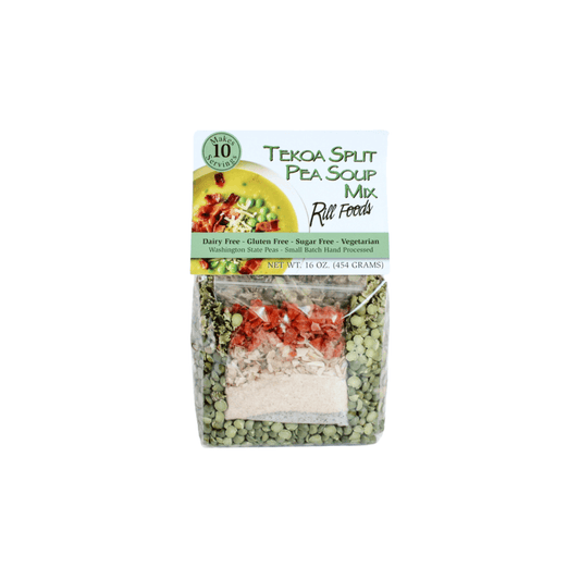 Rill Foods Tekoa Split Pea Soup Mix 813927000226 Gourmet Foods CDA Gourmet mixes Pantry and Seasoning 1