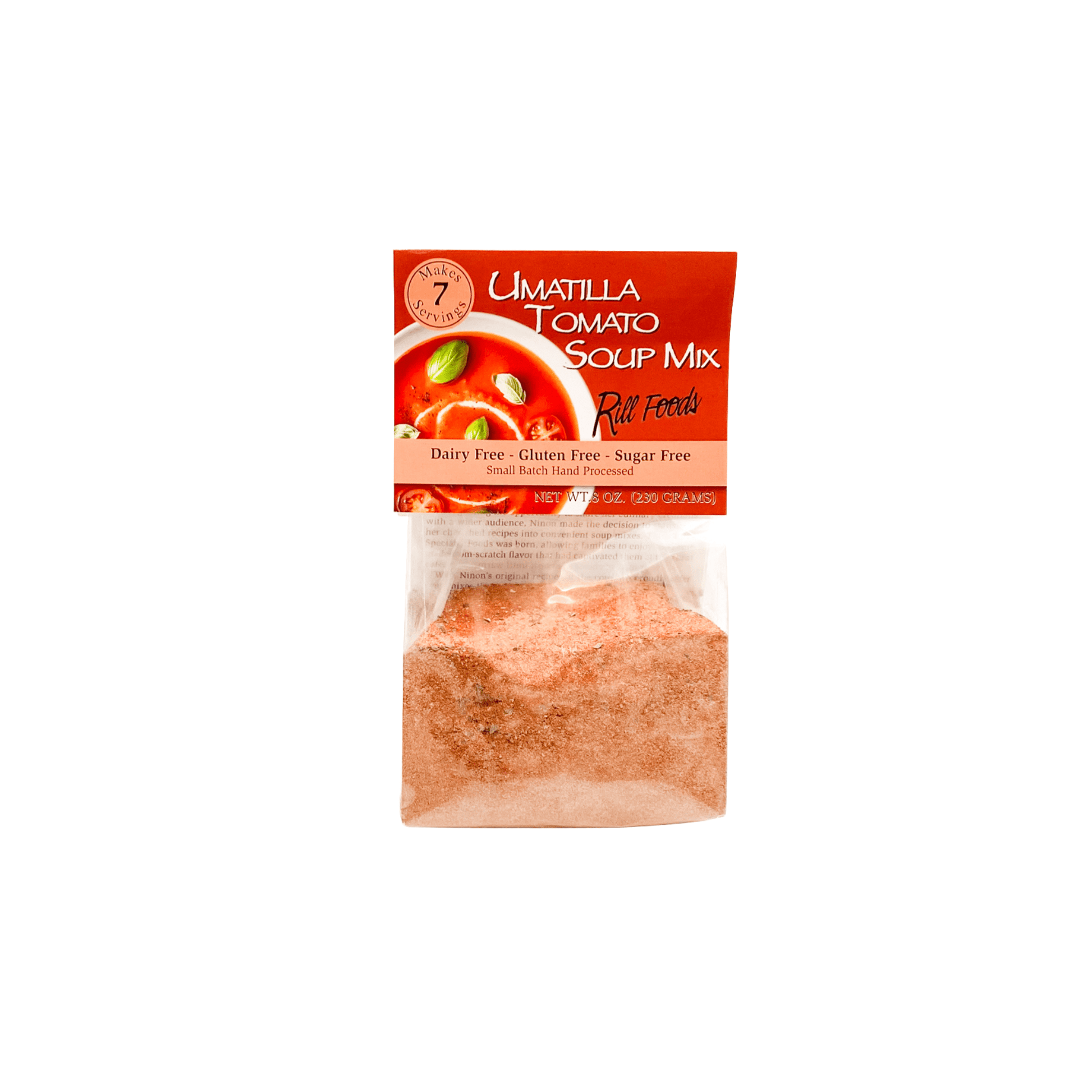Rill Foods Umatilla Tomato Soup Mix 813927000882 Gourmet Foods CDA Gourmet mixes Pantry and Seasoning 1