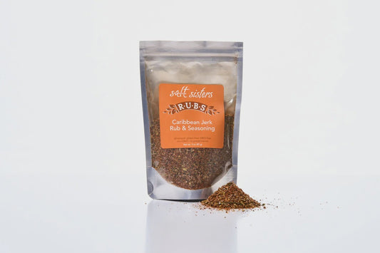 Salt Sisters Caribbean Jerk Rub & Seasoning (3oz) 819876010385 Spices CDA Gourmet Salt Sisters Seasoning 1