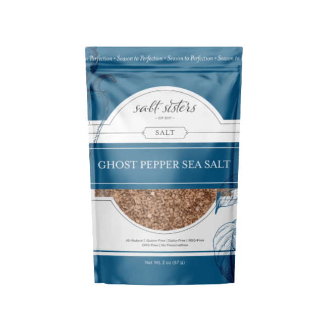Salt Sisters Ghost Pepper Sea Salt 819876011030 Spices CDA Gourmet Ghost Pepper 1
