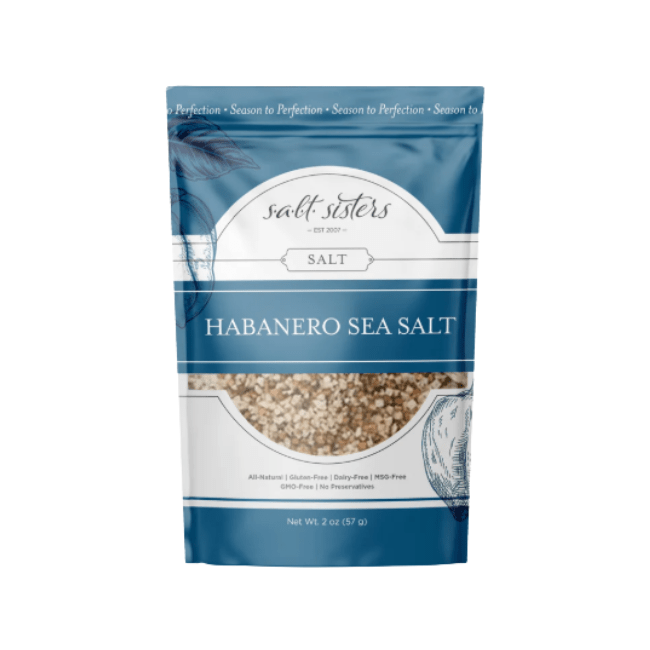 Salt Sisters Habanero Sea Salt 819876011054 Spices CDA Gourmet Habanero Salt Sisters 1