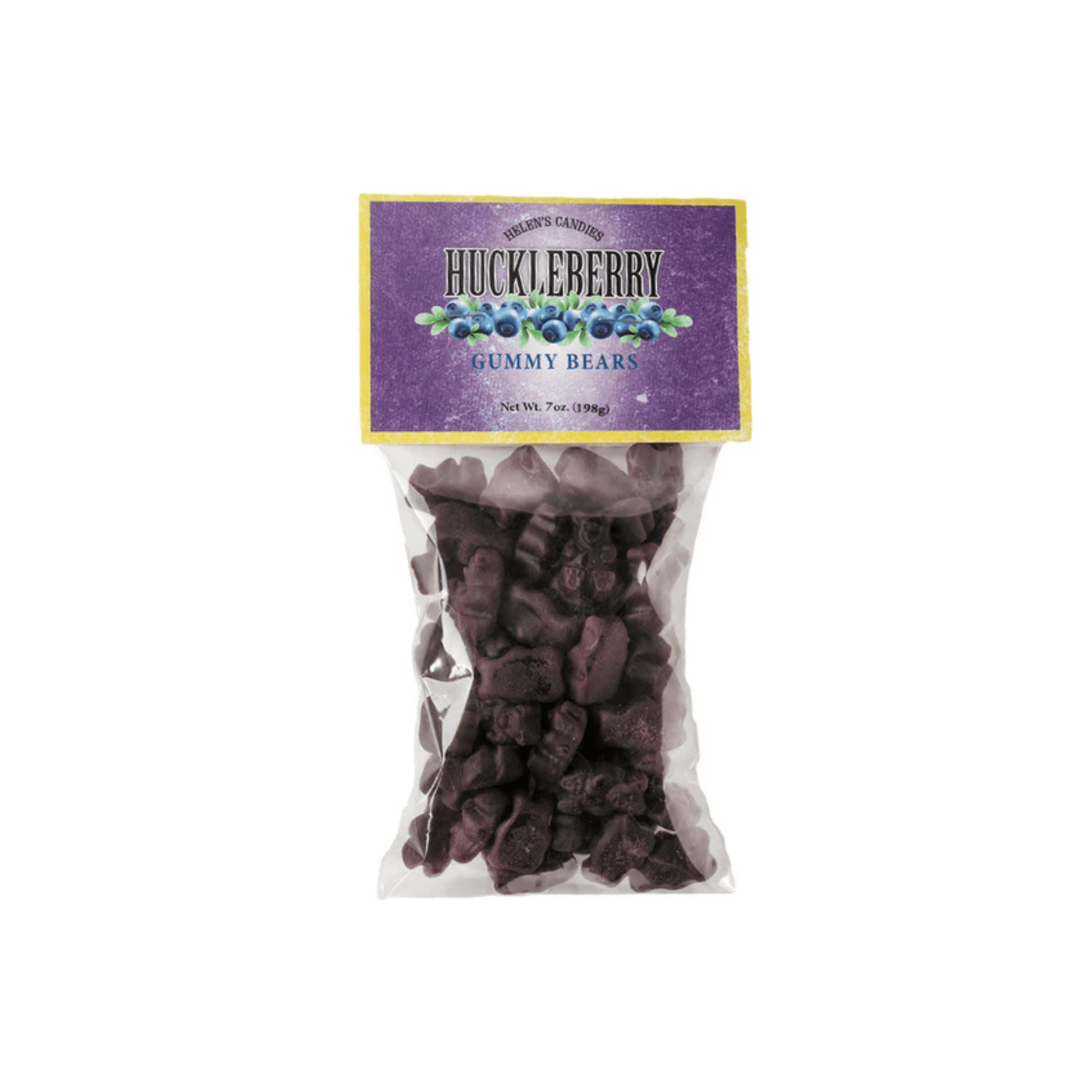 Spokandy Huckleberry Gummy Bears 644070250264 Candies CDA Gourmet Bear Gummy 1