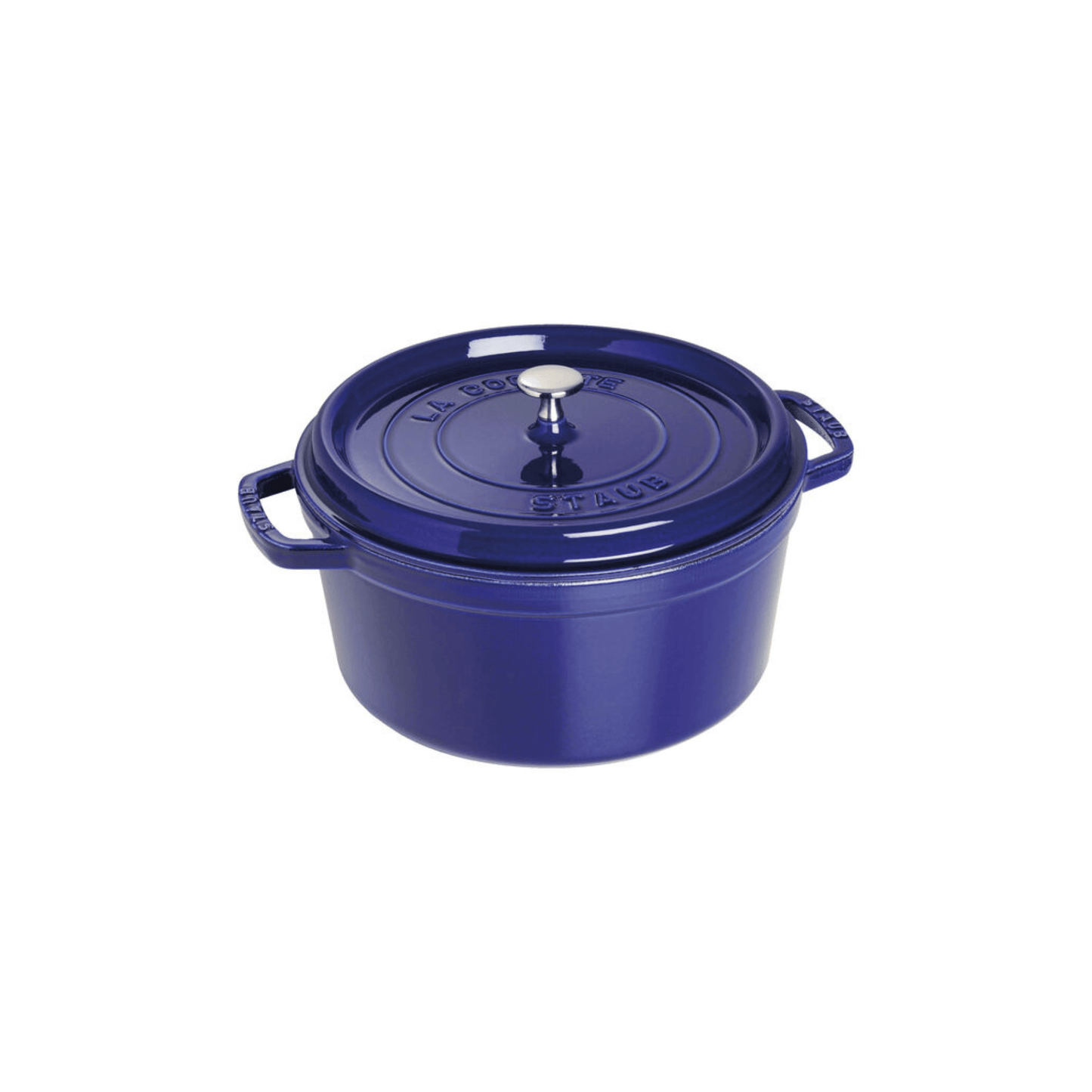 Staub Round Dutch Oven - 4 QT 3272341024916 Staub CDA Gourmet Basil Black 4