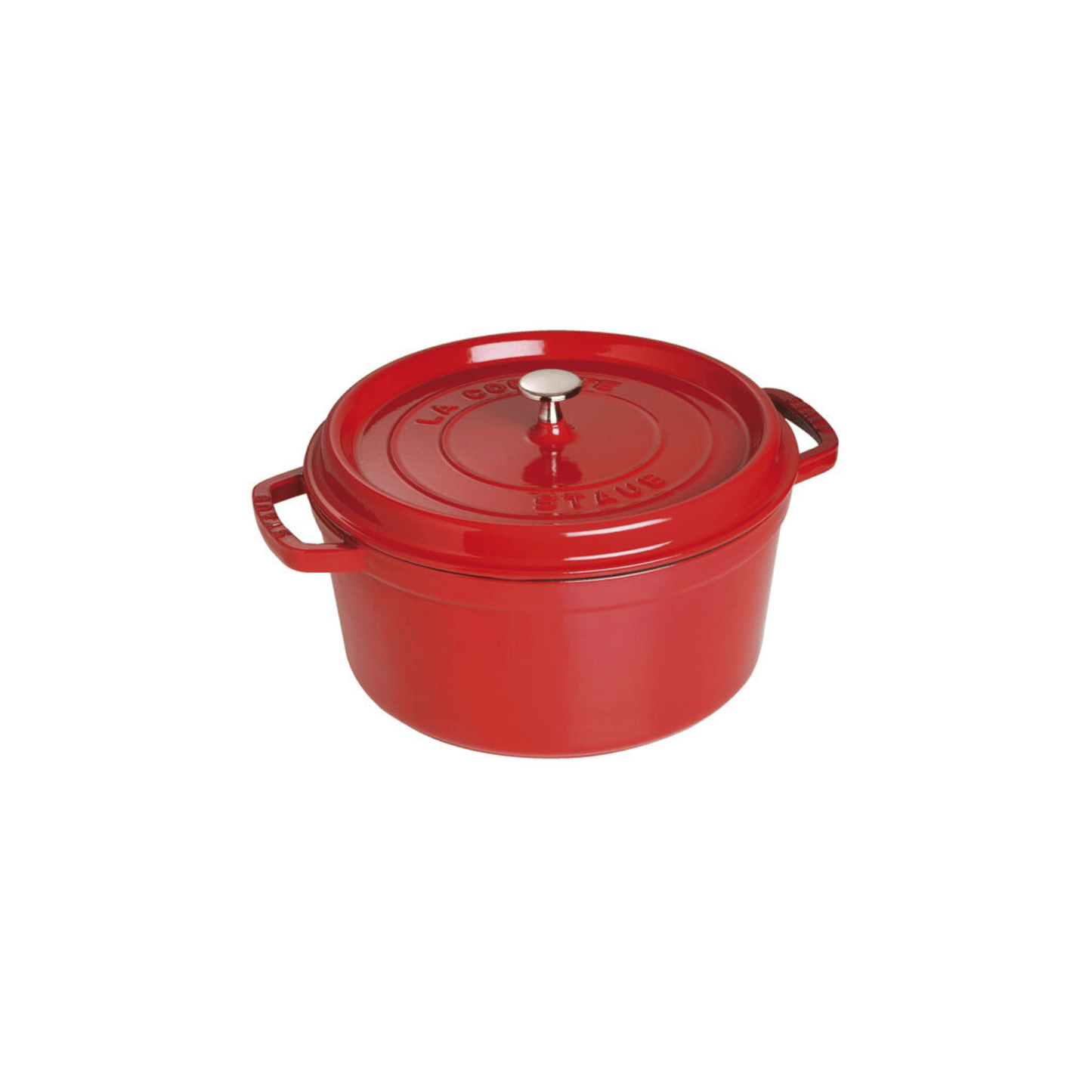 Staub Round Dutch Oven - 7 QT 11461 Staub CDA Gourmet Basil Black 5