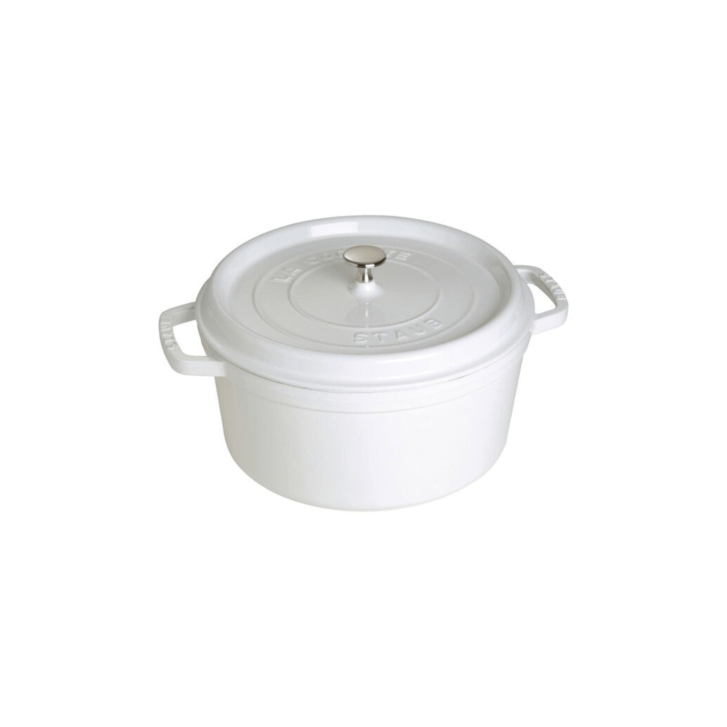 Staub Round Dutch Oven - 7 QT 11462 Staub CDA Gourmet Basil Black 6