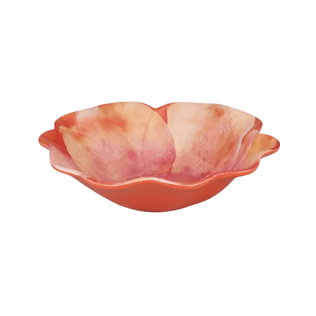 Supreme Housewares Tiger Lily Melamine Bowl - 8 Inch 740731307695 Melamine Tableware CDA Gourmet Bowl Lily 1