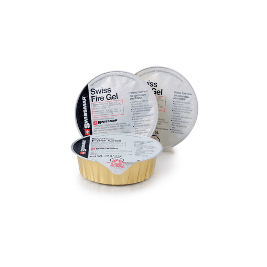 Swissmar Swiss Fire Gel - Set of 3 056975022202 Serving Accessories CDA Gourmet Cutting Boards and Entertaining Fire 1