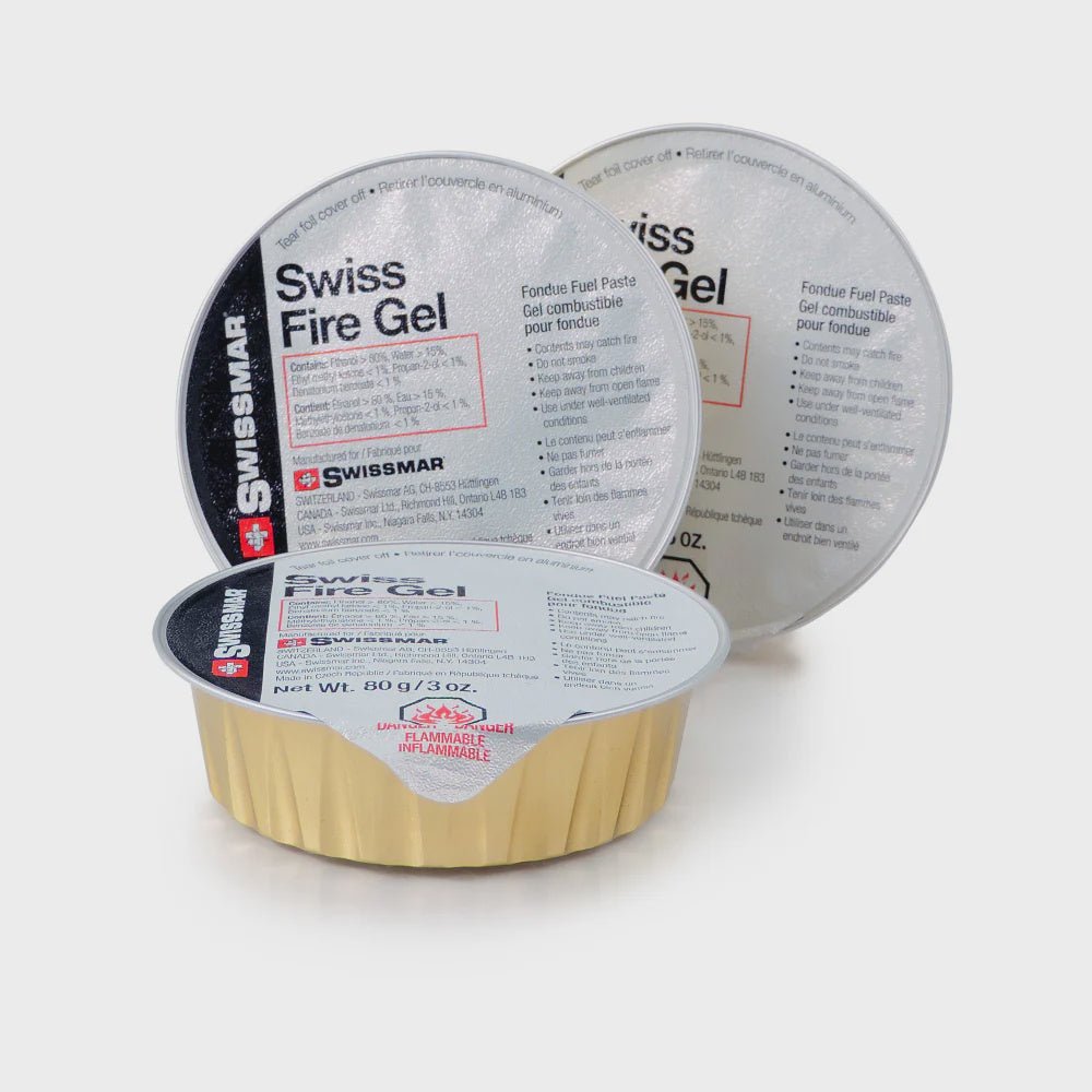 Swissmar Swiss Fire Gel 056975022202 Serving Accessories CDA Gourmet Cutting Boards and Entertaining Fire 1
