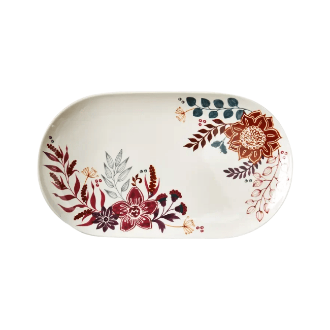 Tag Autumn Bloom Platter - Large 025466329854 Fall CDA Gourmet Autumn Bloom 1