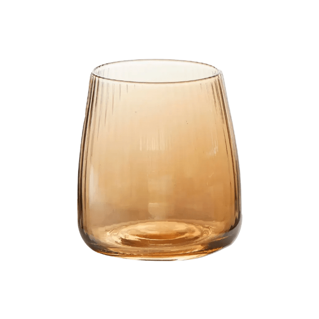 Tag Chelsea Optic Stemless Wine Glass Amber 025466281862 glassware CDA Gourmet amber chelsea 1
