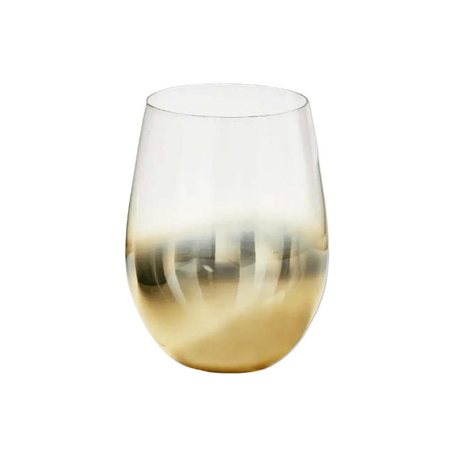 Tag Glitz Stemless Wine Glass 025466309894 glassware CDA Gourmet drinkware glass 1