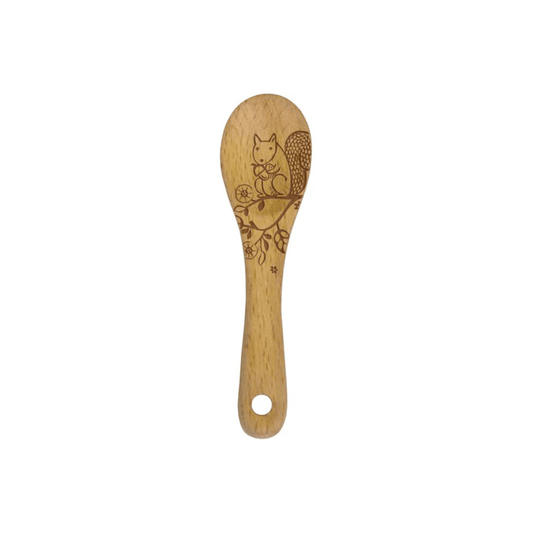 Talisman Designs Beechwood Mini Spoon - Squirrel 818876010838 Wood Tools CDA Gourmet Board Charcuterie 1