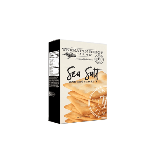 Terrapin Ridge Sea Salt Crackers 619360091278 General CDA Gourmet Crackers Pantry and Seasoning 1