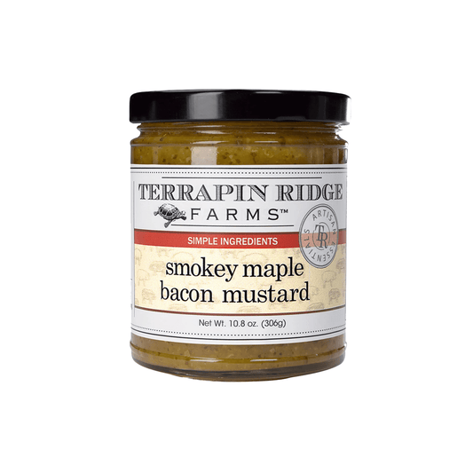 Terrapin Ridge Smokey Maple Bacon Mustard 619360091544 Gourmet Foods CDA Gourmet and Dips Carmie's Kitchen 1