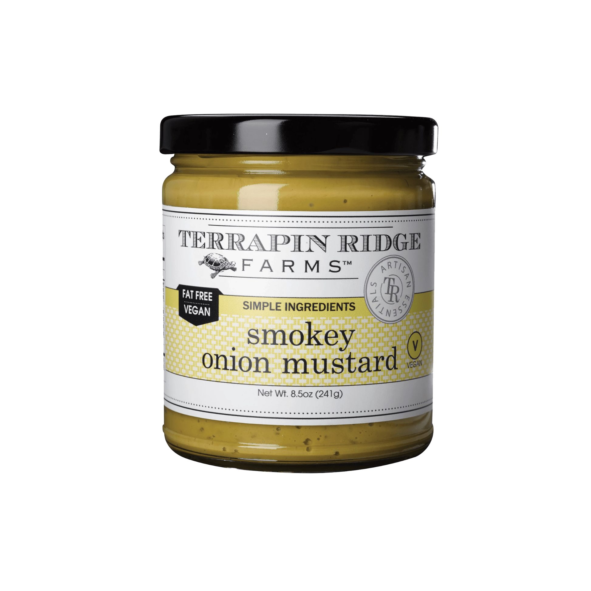 Terrapin Ridge Smokey Onion Gourmet Mustard 619360090110 Gourmet Foods CDA Gourmet and Dips Carmie's Kitchen 1