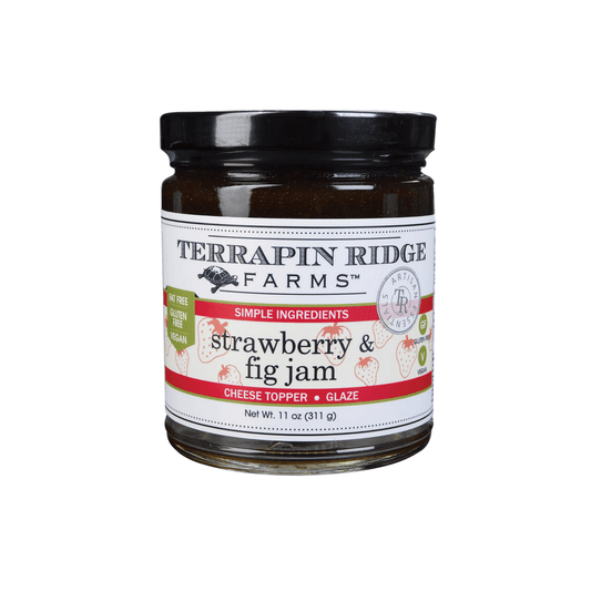 Terrapin Ridge Strawberry and Fig Jam 619360090455 Gourmet Foods CDA Gourmet Fig Jam 1