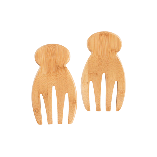 Totally Bamboo Bamboo Salad Hands 875118004505 Kitchen Tools & Utensils CDA Gourmet Gadgets and Utensils Hands 1