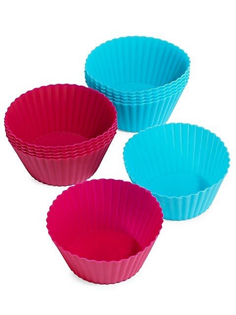 Trudeau Set of 12 Standard Silicone Muffin Cups 063562666671 Bakeware CDA Gourmet muffin Muffin Cups 1