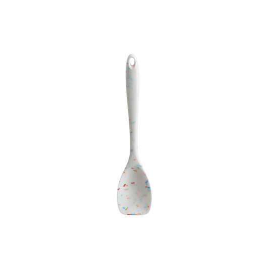 Trudeau Silicone Spoon Spatula Confetti 11 Inch 063562664875 Baking Accessories CDA Gourmet Confetti Cooking Utensil 1