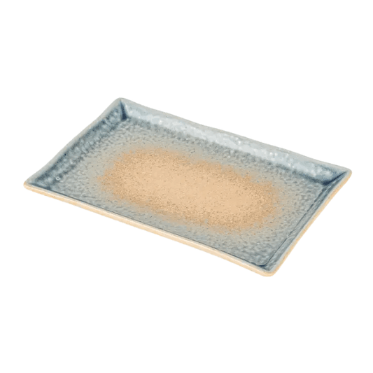 Urban Tokyo Ao Nagashi Rectangle Plate - 7.75 Inch 840407608634 Asian CDA Gourmet Ao Nagashi Plate 1