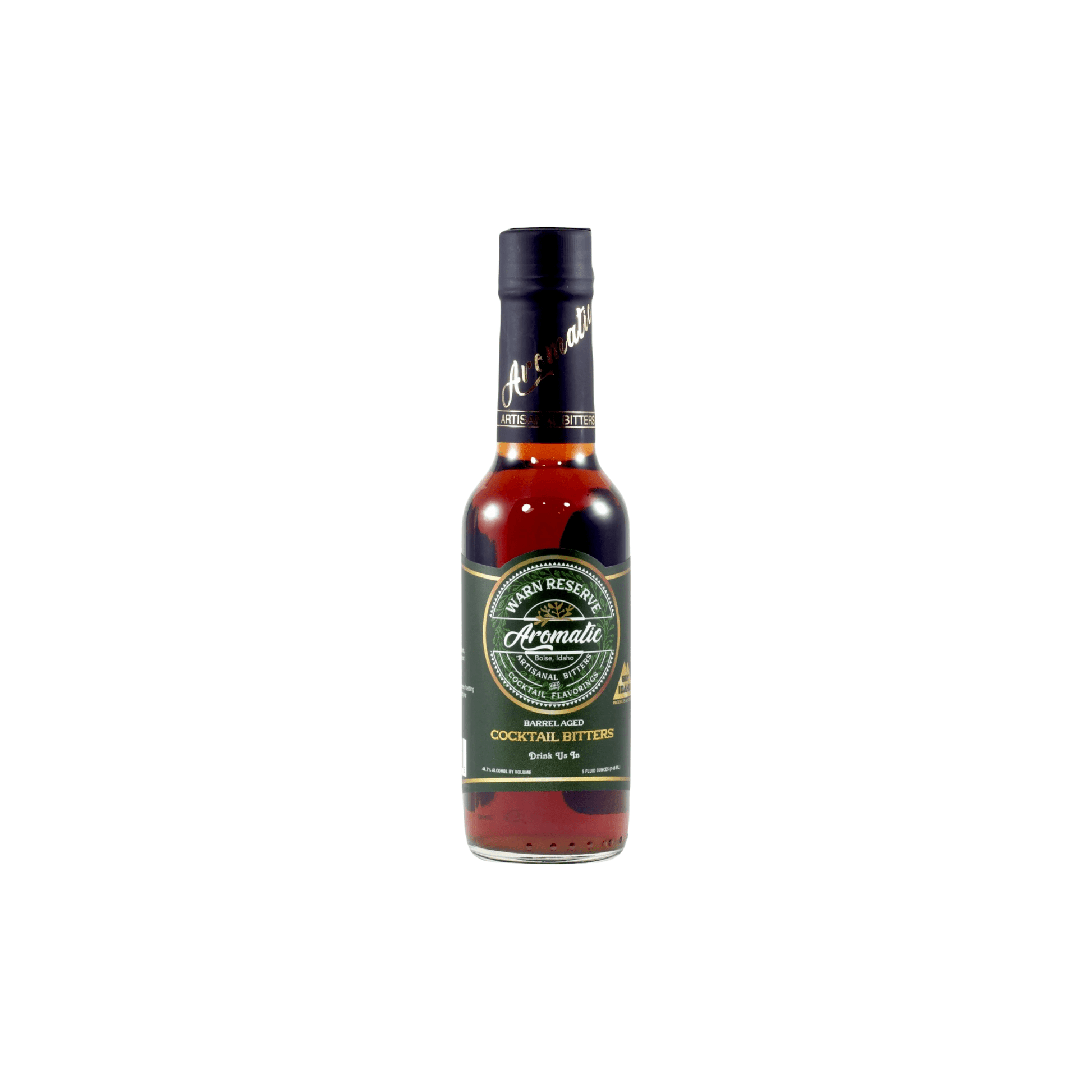 Warn Reserve Barrel - Aged Aromatic Bitters 850006732005 Barware CDA Gourmet Aromatic Bitters 1