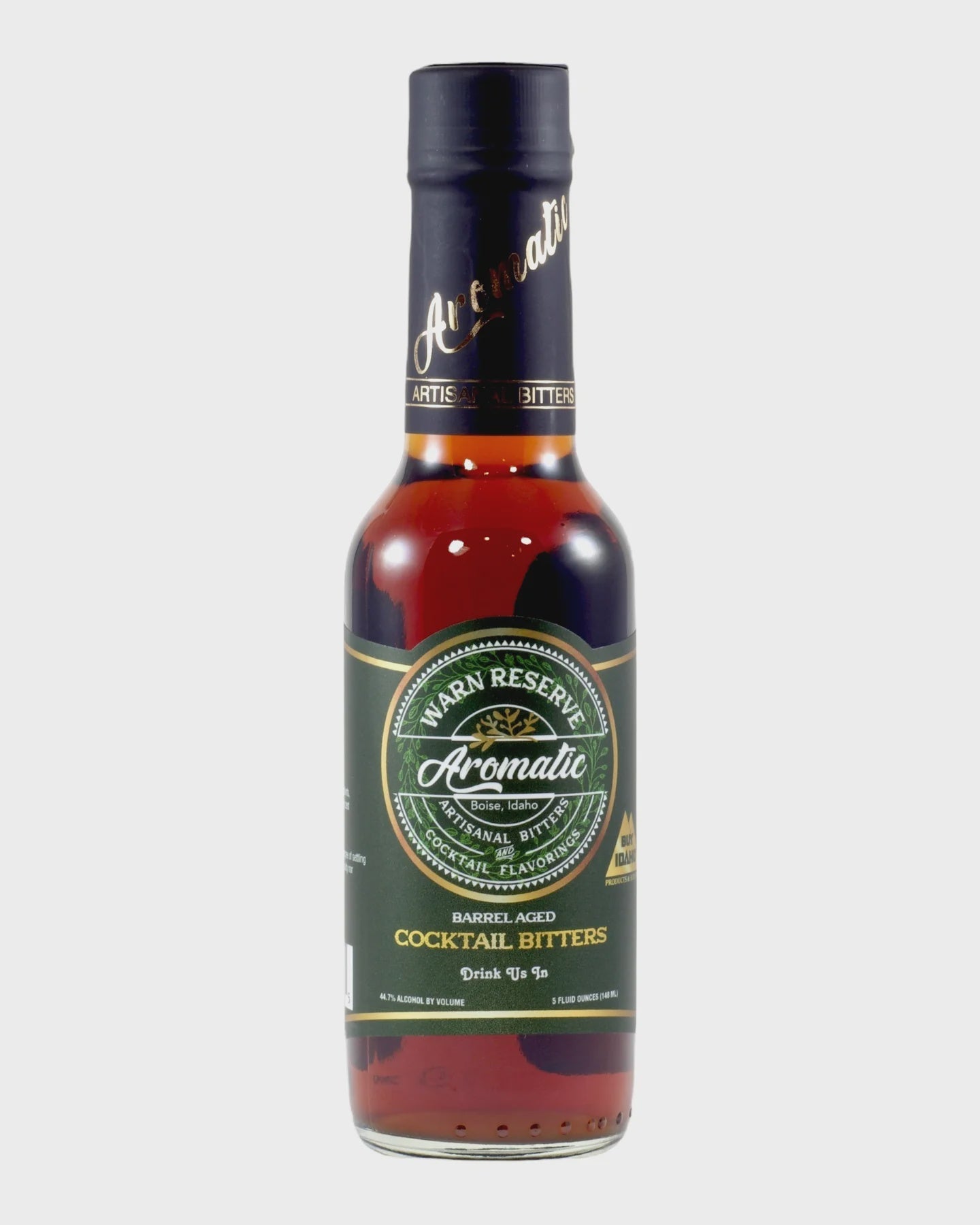 Warn Reserve Barrel - Aged Aromatic Bitters 850006732005 Barware CDA Gourmet Aromatic Bitters 1